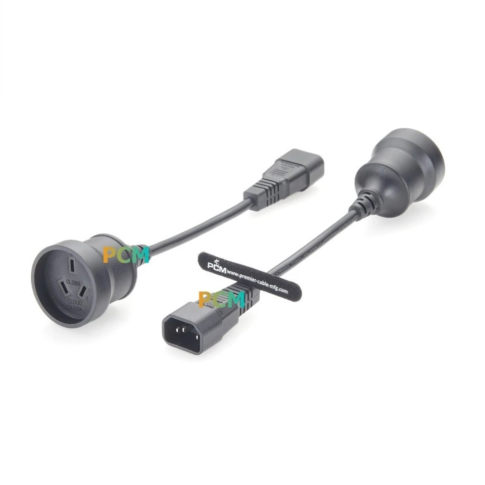 IEC C14 To Australian SAA Power Cord factory