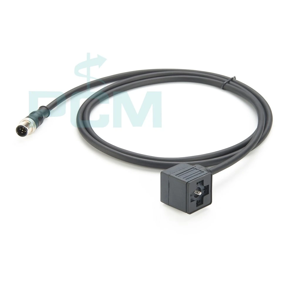 Công nghiệp DIN 43650 Van điện từ đến M12 nam 5 PIN WIRCUUL SEVEL