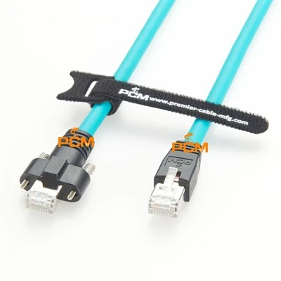 Gige vít khóa RJ45 Cáp Ethernet